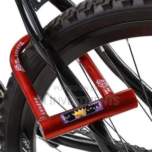 Heavy Duty Steel Motorbike and Bike Lock With 2 Keys