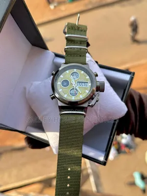 Biden Classy Watch With Genuine Leather