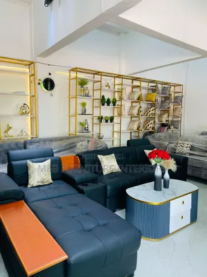 L Shaped Sofa With Center Available