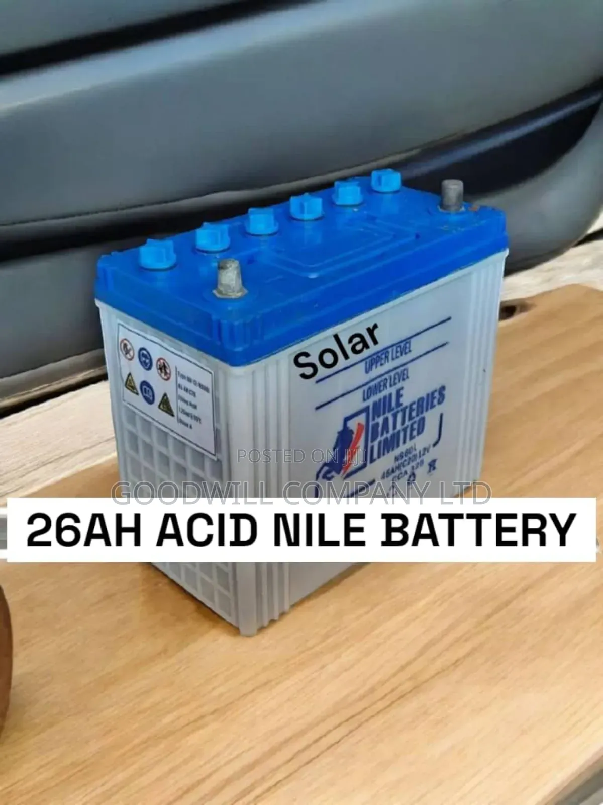 26ah Nile Acid Solar Battery