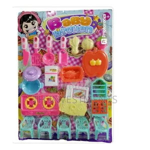 Kitchen Toy Set for Girls - Multi Color