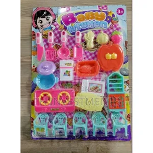 Kitchen Toy Set for Girls - Multi Color