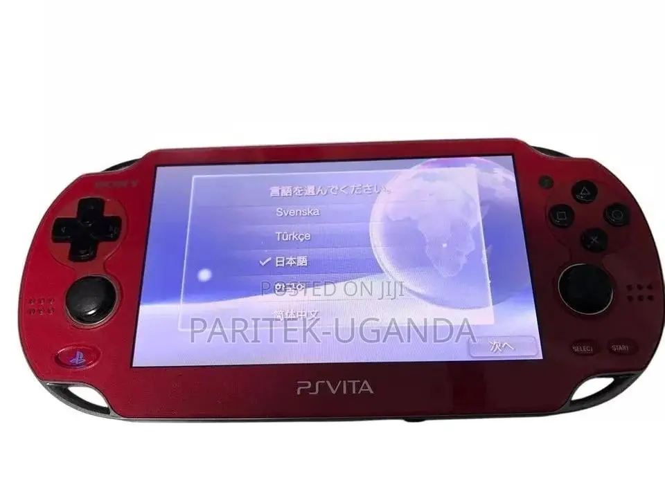 Sony Playstation Ps Vita Pch-1000 Za03 Cosmic Red