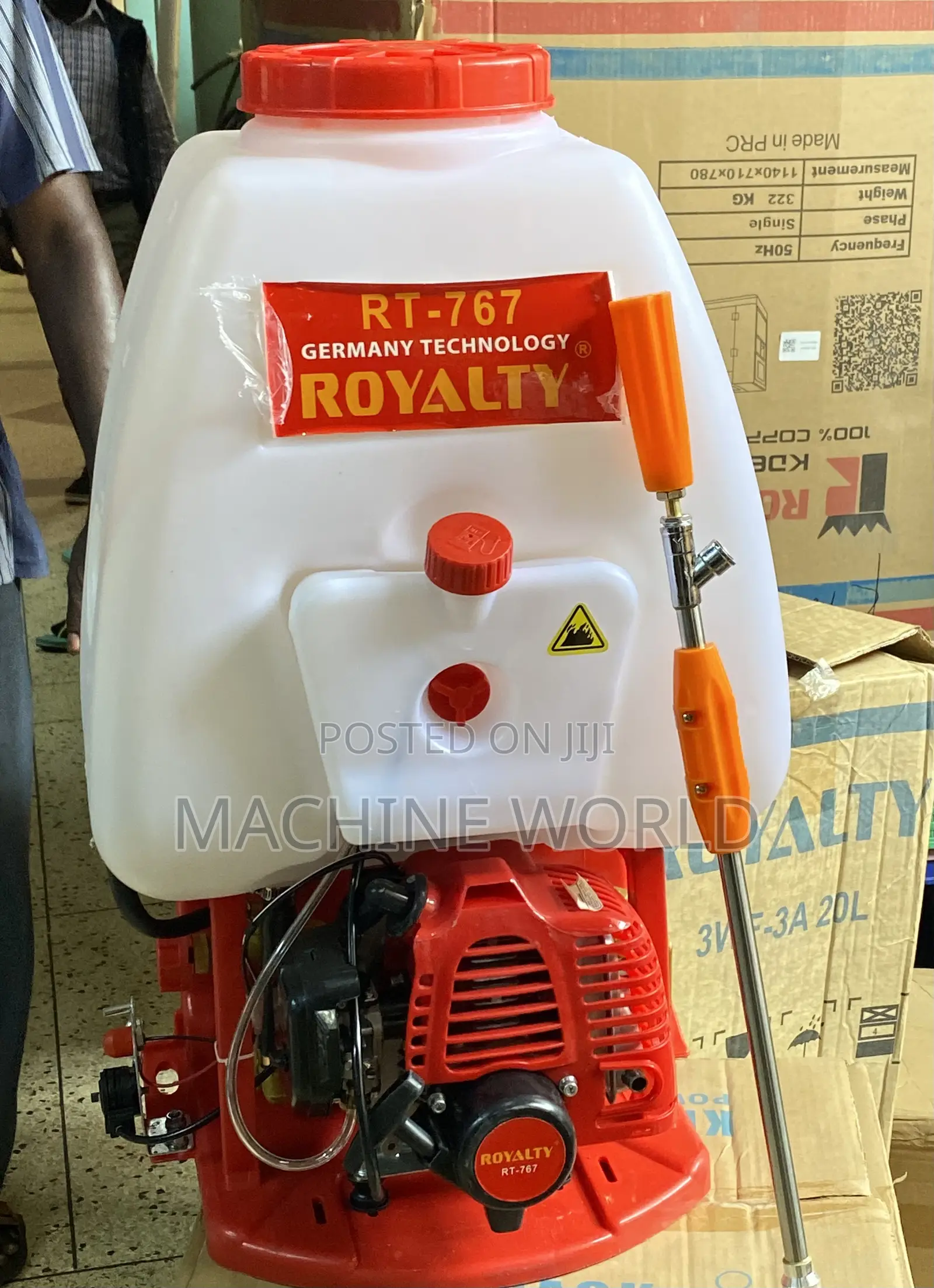 Knapsak Sprayer Royalty German