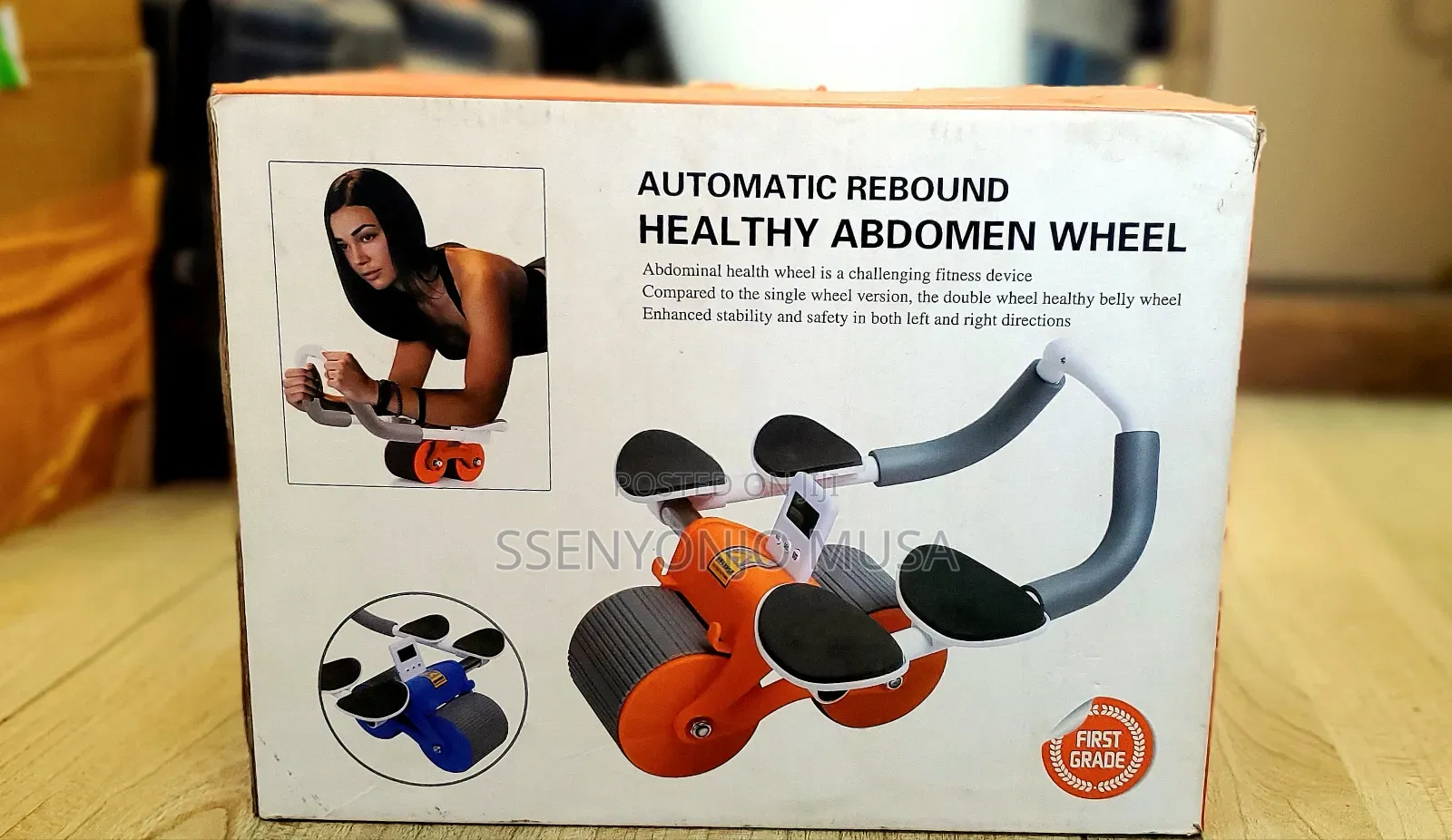 Anulely Automatic Rebound Abdominal Wheel