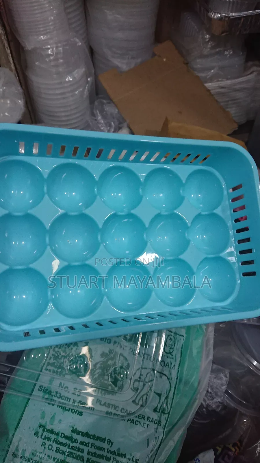 Duleble Plastic Egg Tray