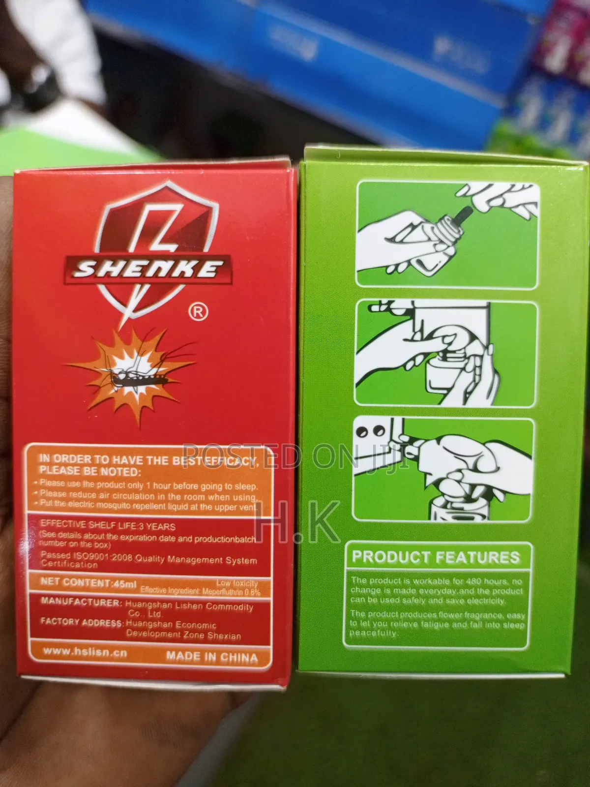 Shenke Electric Mosquito Repellent Liquid