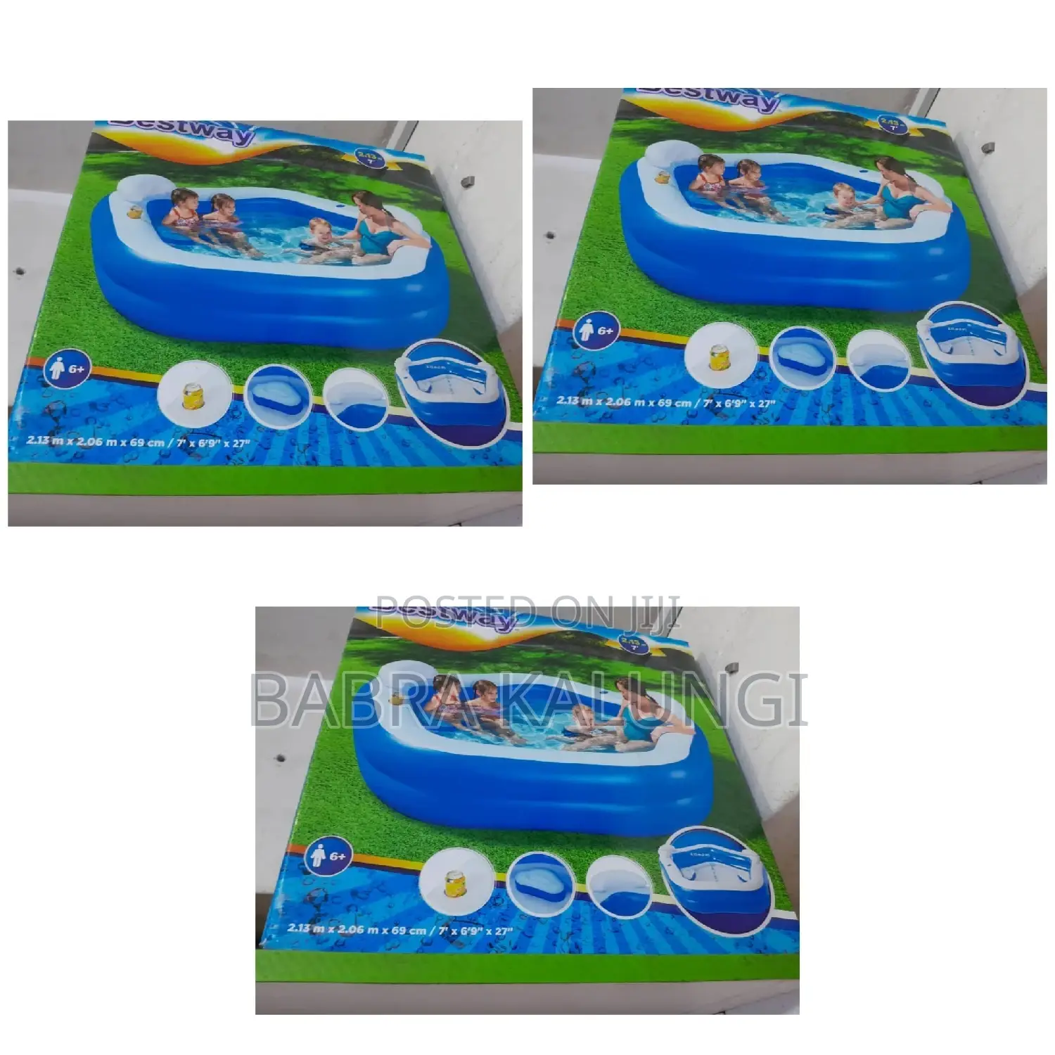 Bestway Family Pool Pentagonal 2-Rings,