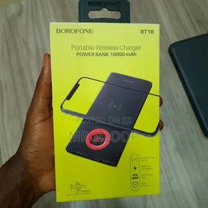 Borofone 10000mah Portable Wireless Charger Power Bank