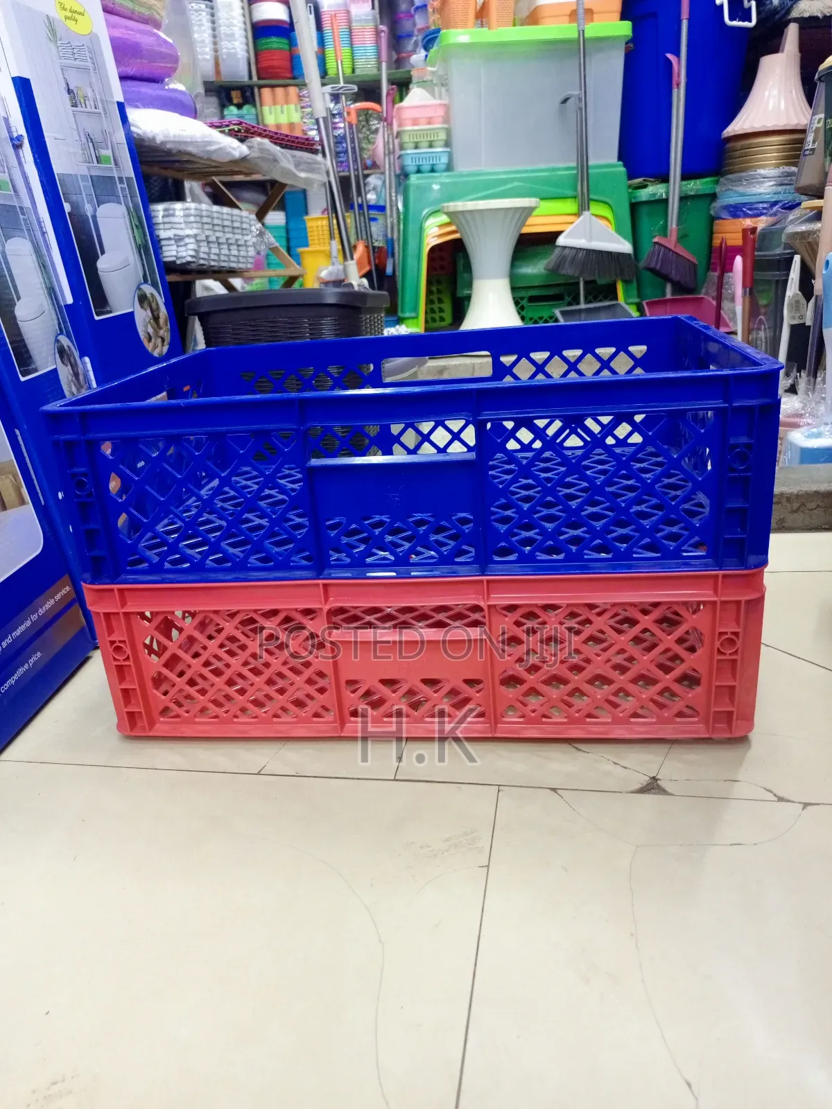 Stackable Plastic Crates