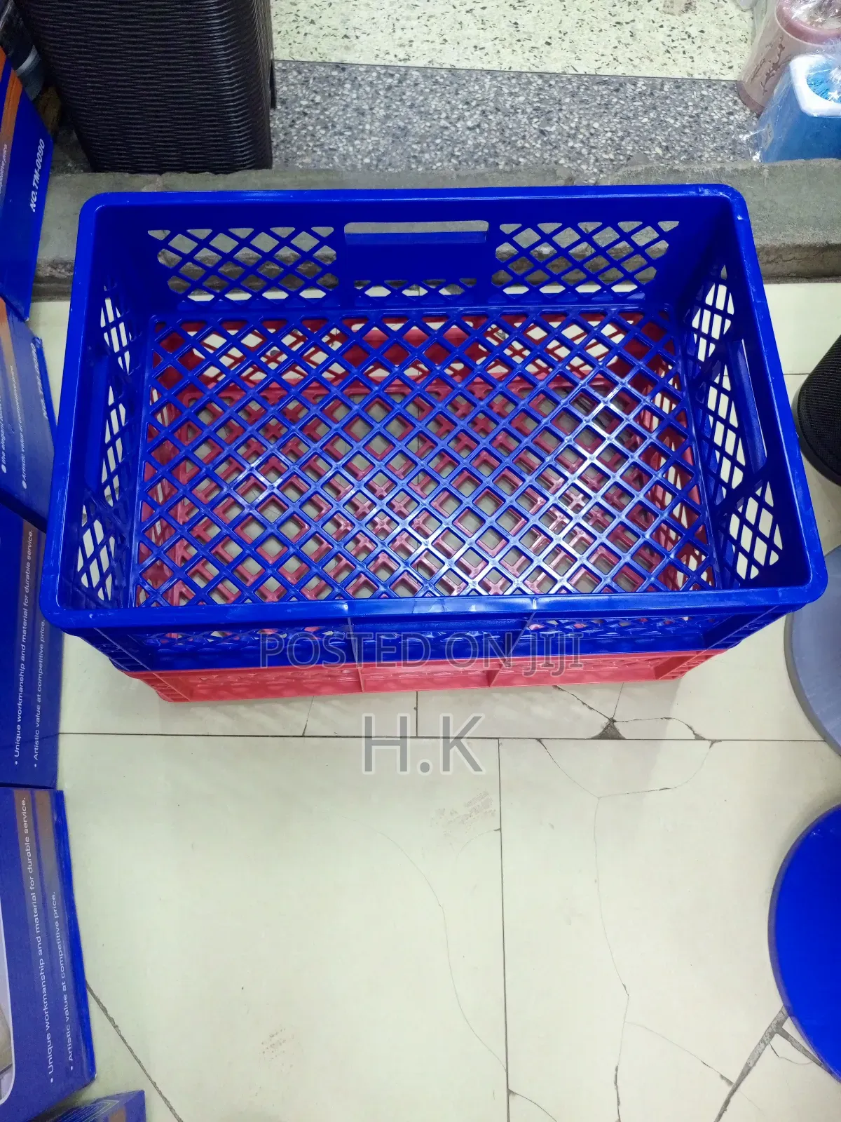 Stackable Plastic Crates