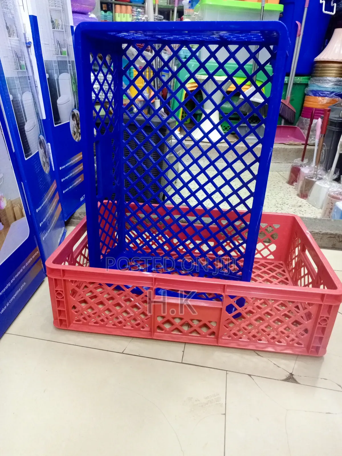Stackable Plastic Crates