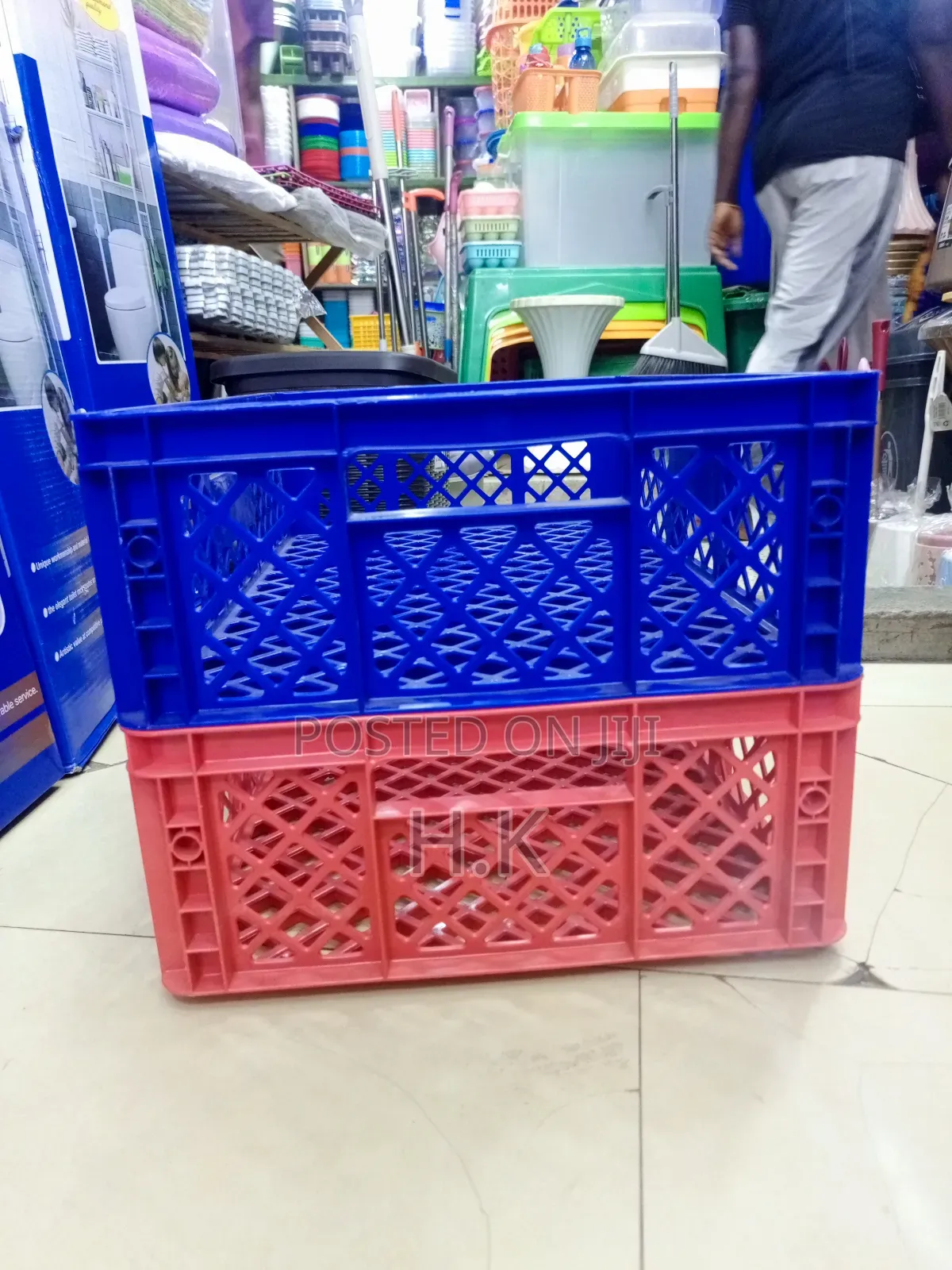 Stackable Plastic Crates