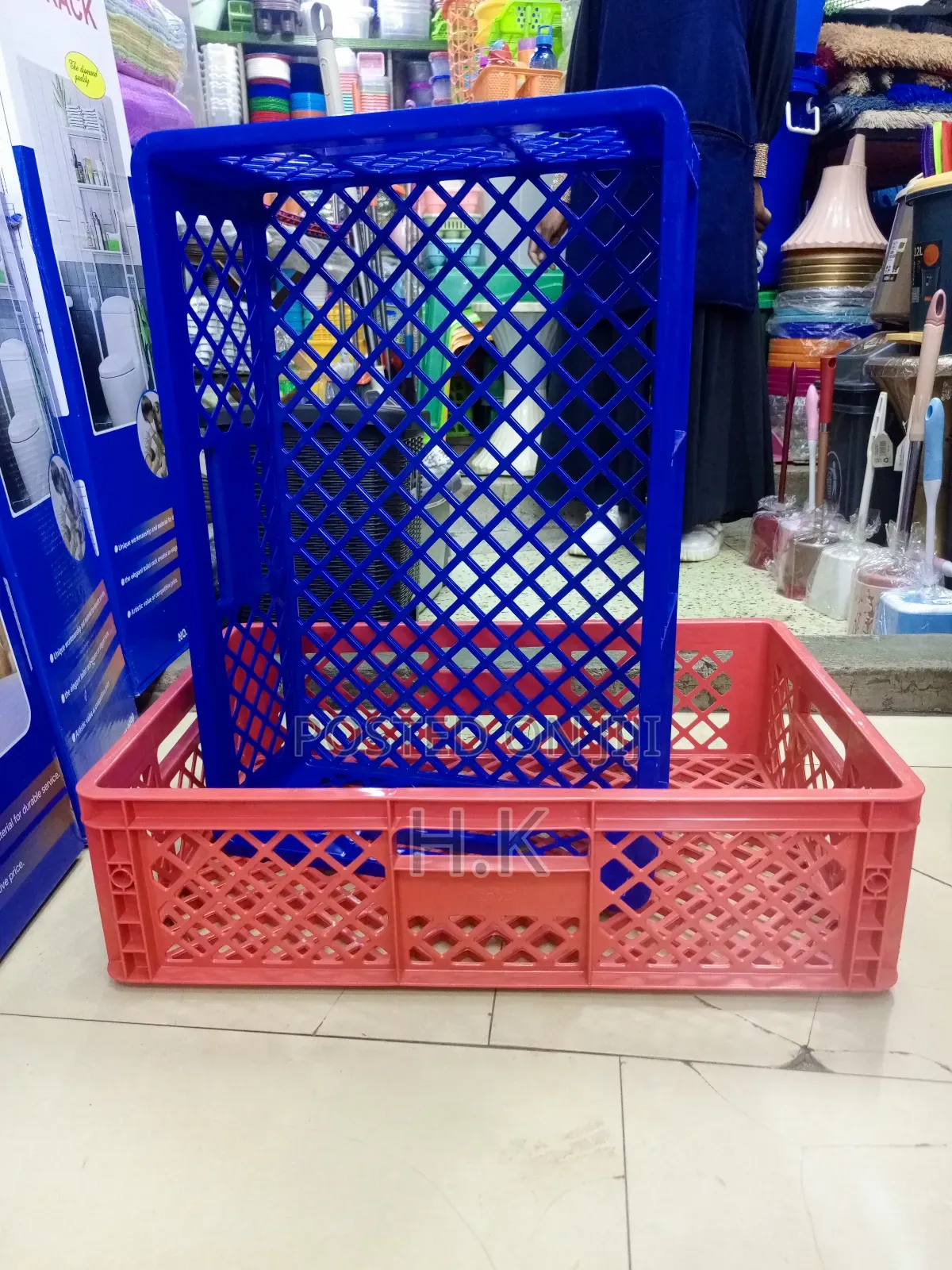Stackable Plastic Crates