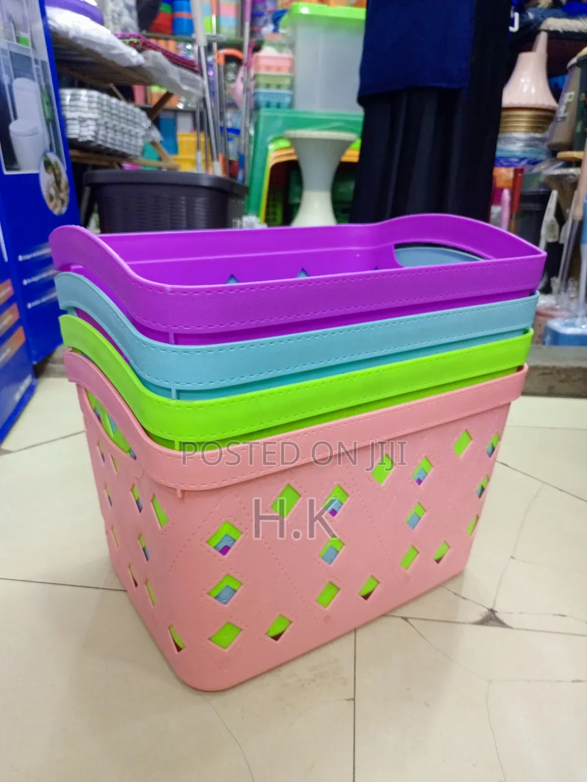 Plastic Storage Basket