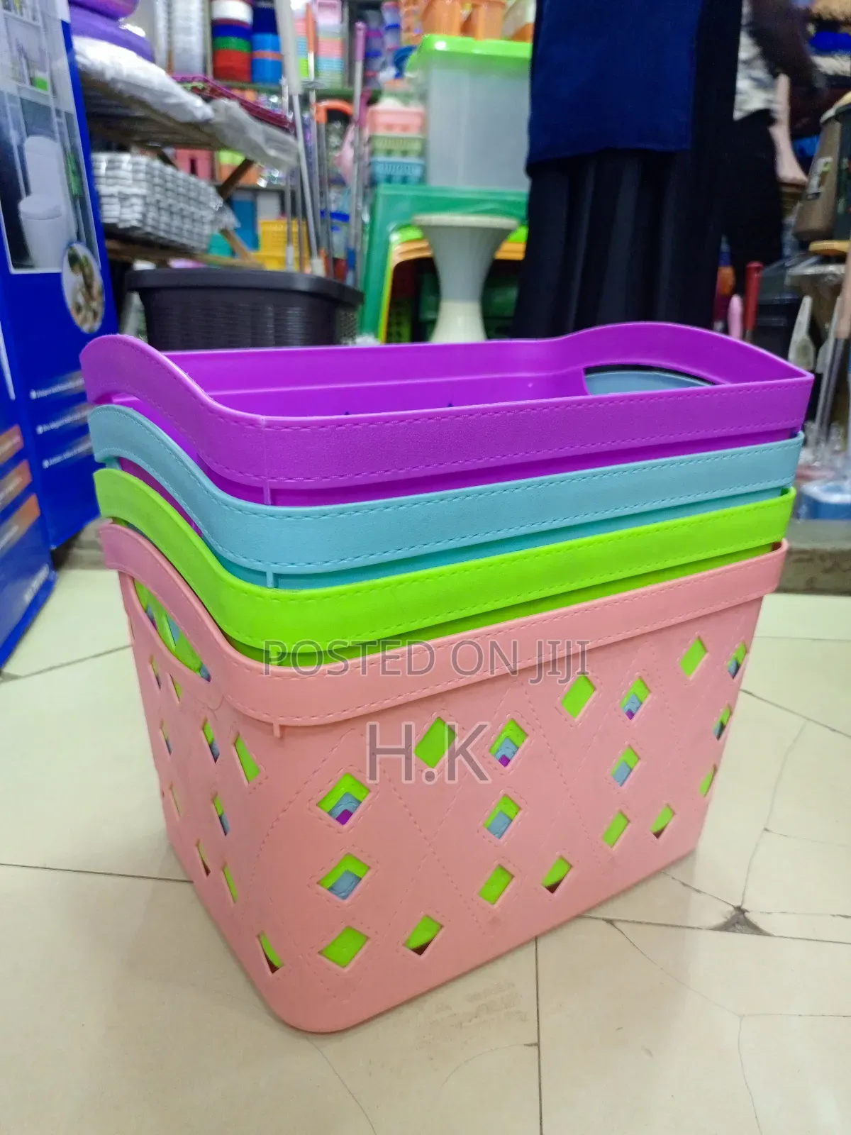 Plastic Storage Basket