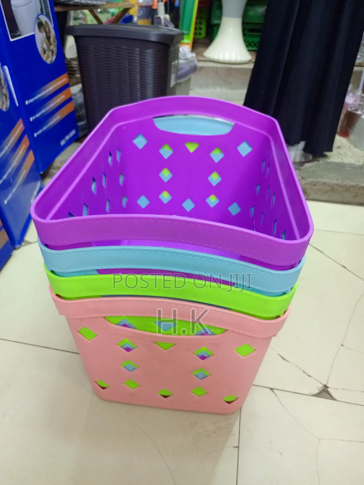 Plastic Storage Basket