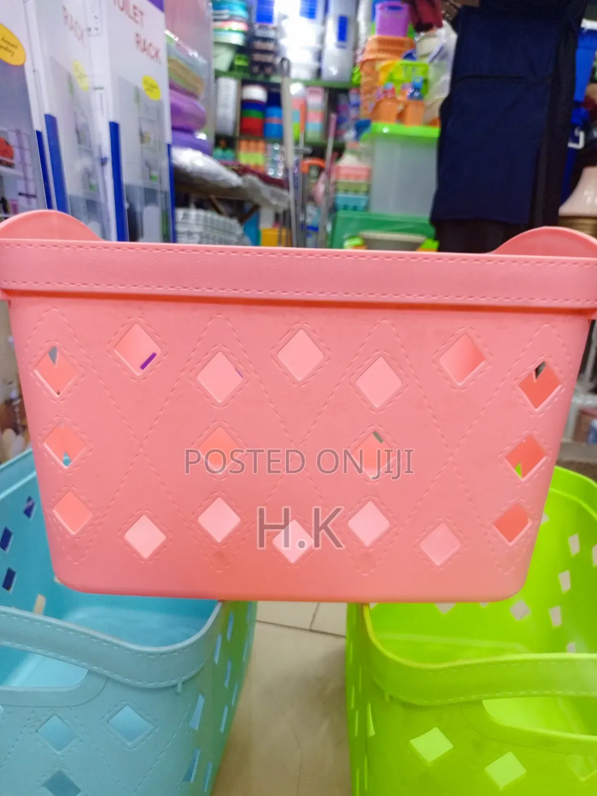 Plastic Storage Basket