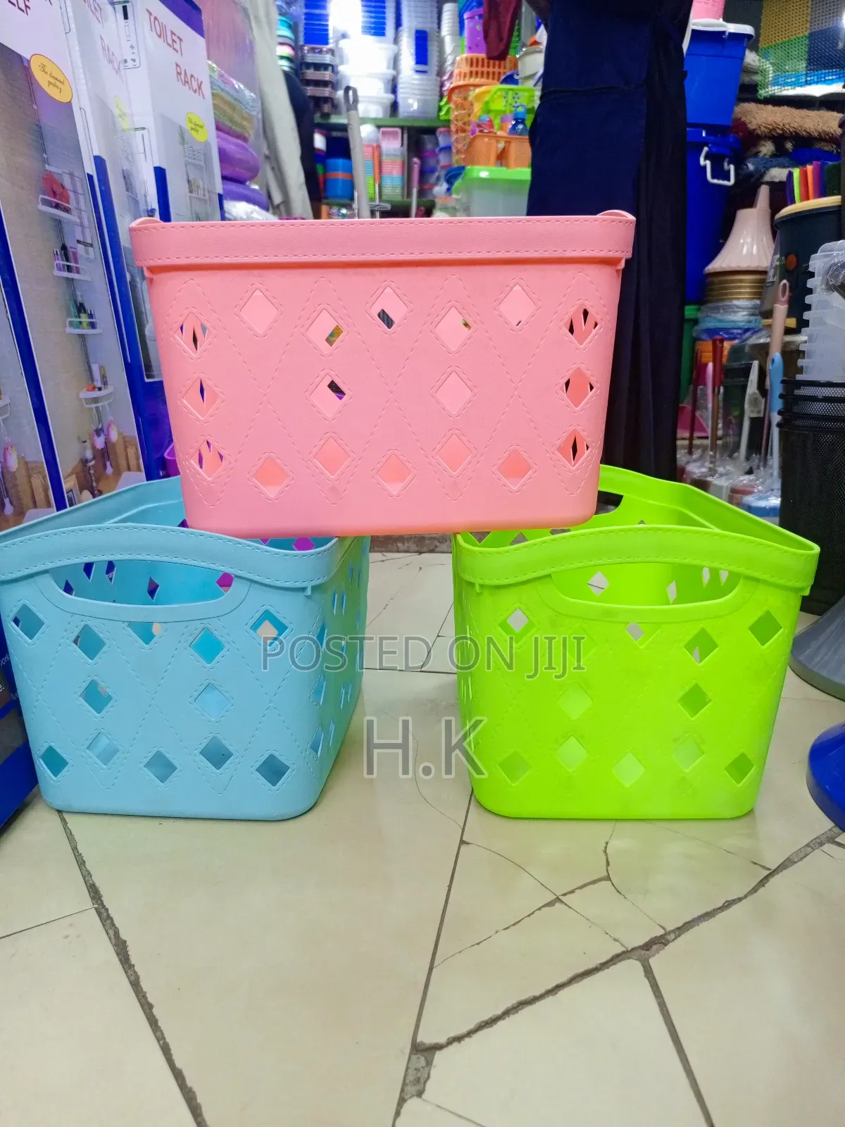 Plastic Storage Basket