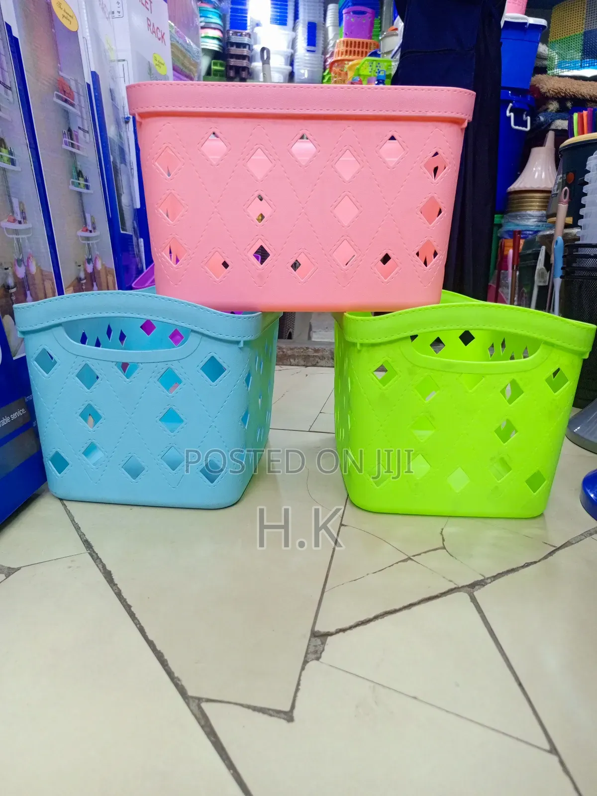 Plastic Storage Basket