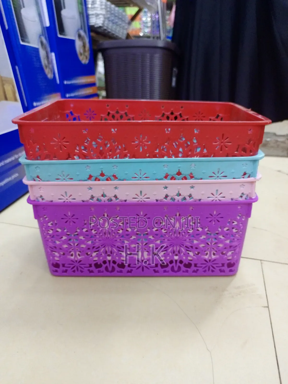 Multipurpose Plastic Storage Basket