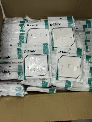 D-Link Faceplate Network Sockets Face Plate Keystones Jack