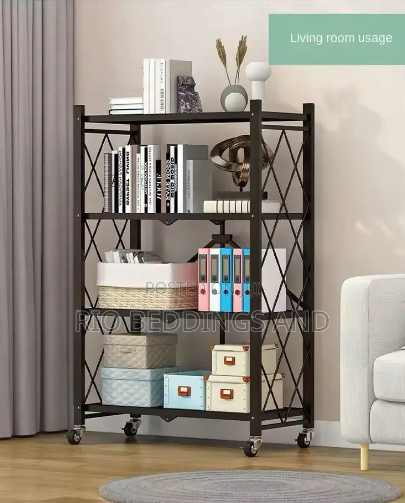 Foldable Kitchen Organizer With Four Layers