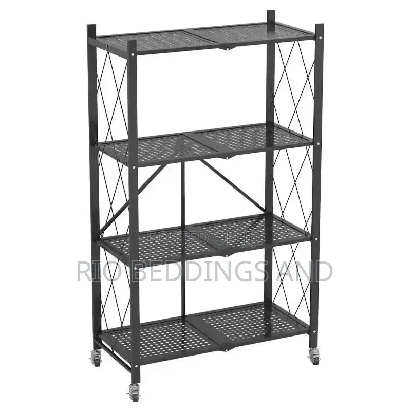 Foldable Kitchen Organizer With Four Layers