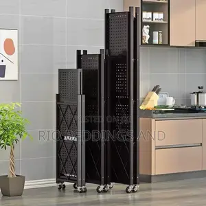 Foldable Kitchen Organizer With Four Layers