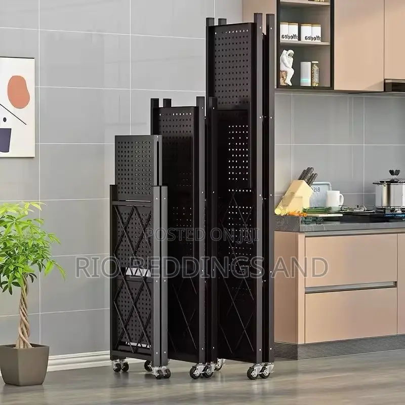 Foldable Kitchen Organizer With Four Layers