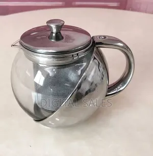 Glass Teapot With Infuser, Stovetop Safe Tea Kettle