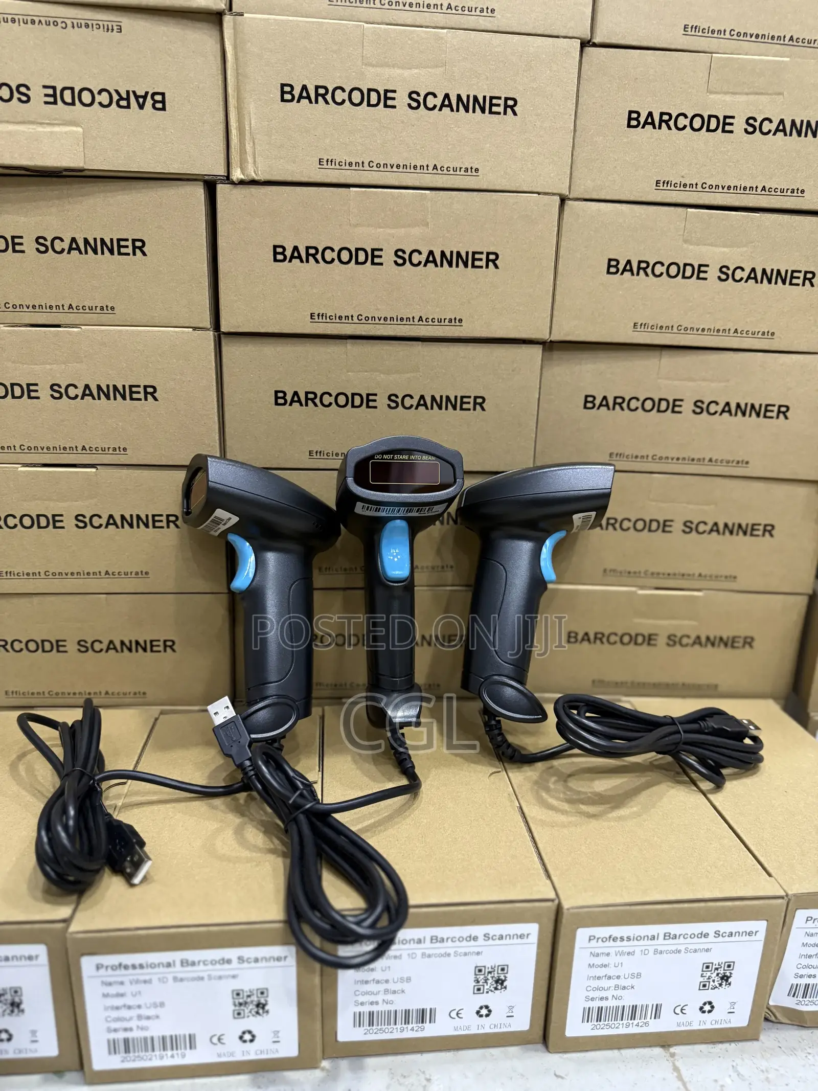 Wired Laser Usb Handheld Barcode Scarner