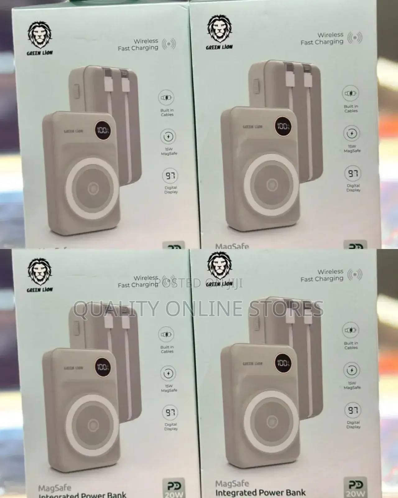 Brand Green Lion Power Bank