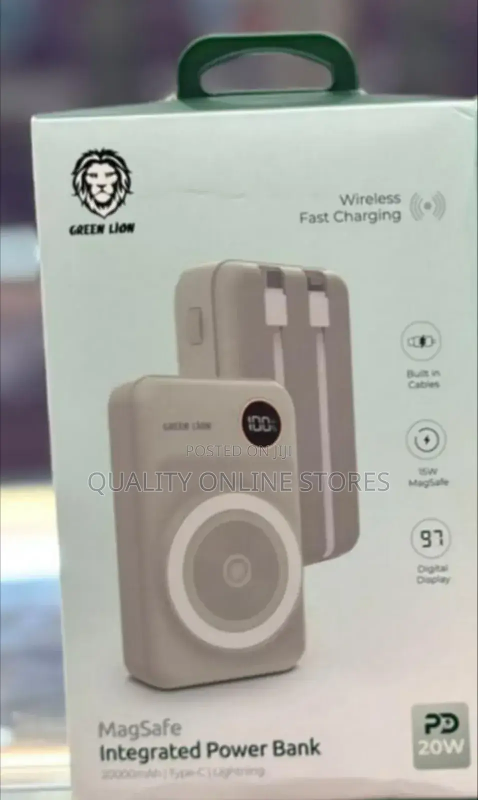 Brand Green Lion Power Bank