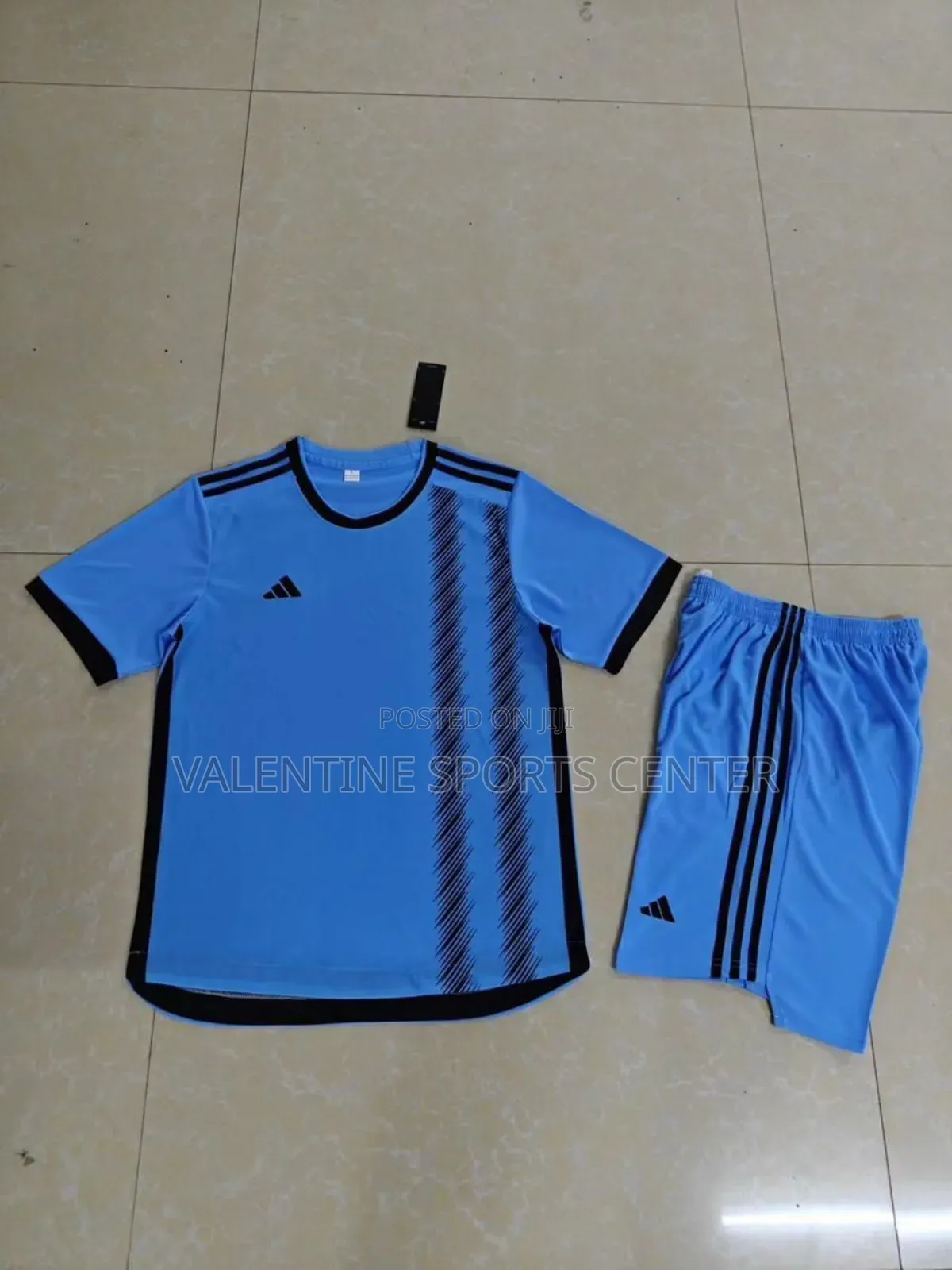 Blue Colors With White Colour Jersey Adidas