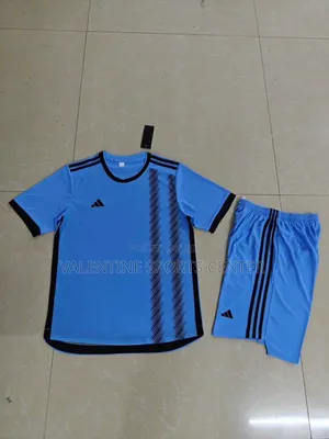 Blue Colors With White Colour Jersey Adidas