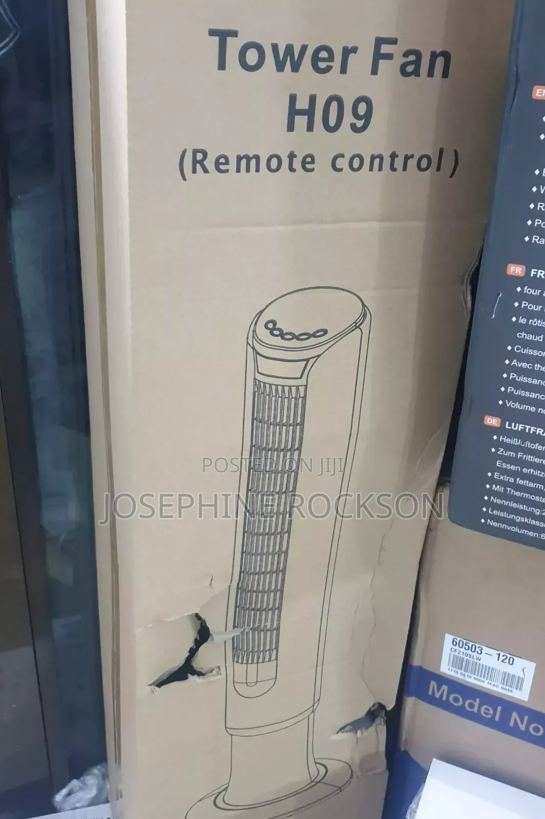 Tower Fan With Remote