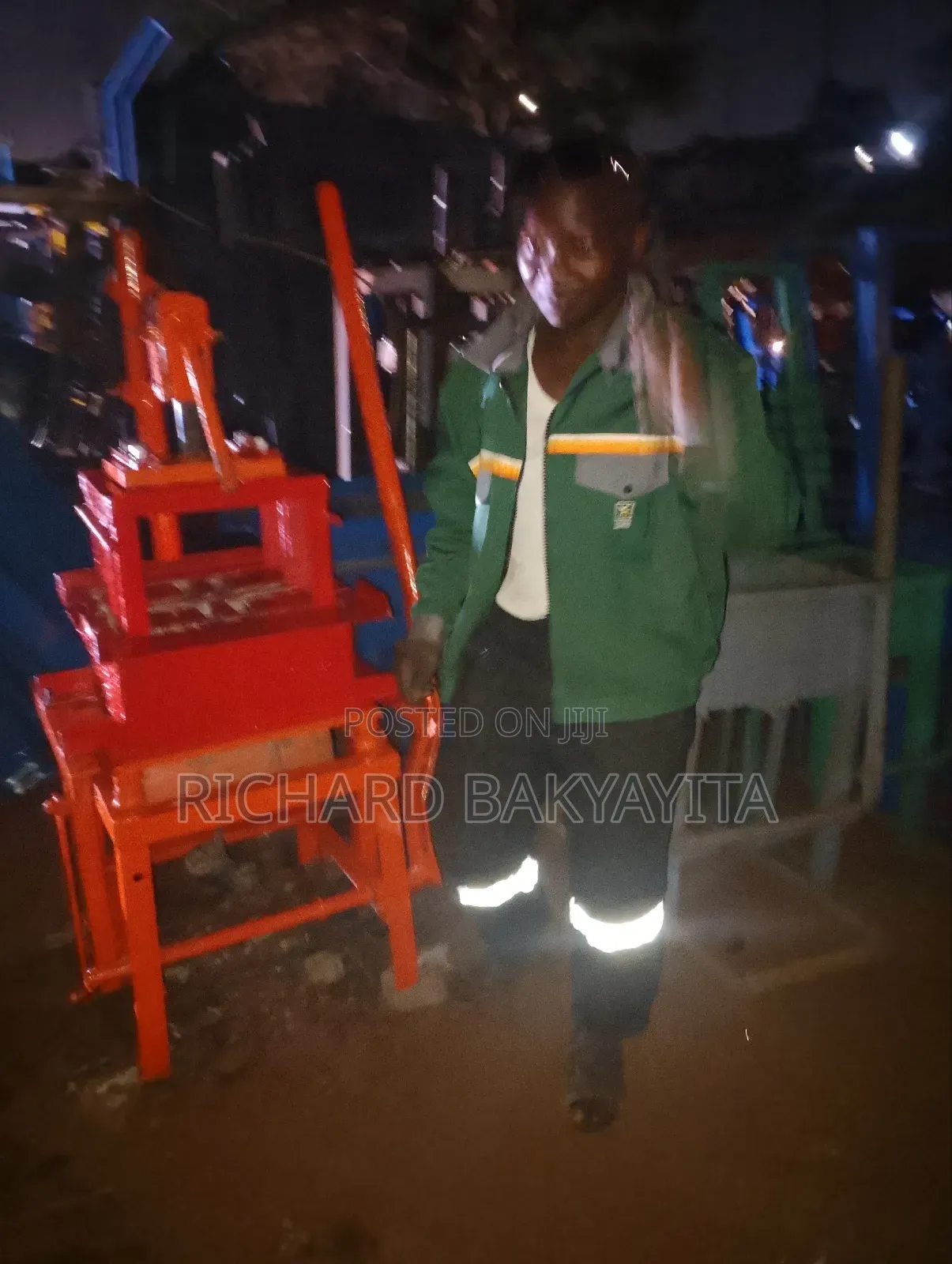 Electric Two Brick Making Machine