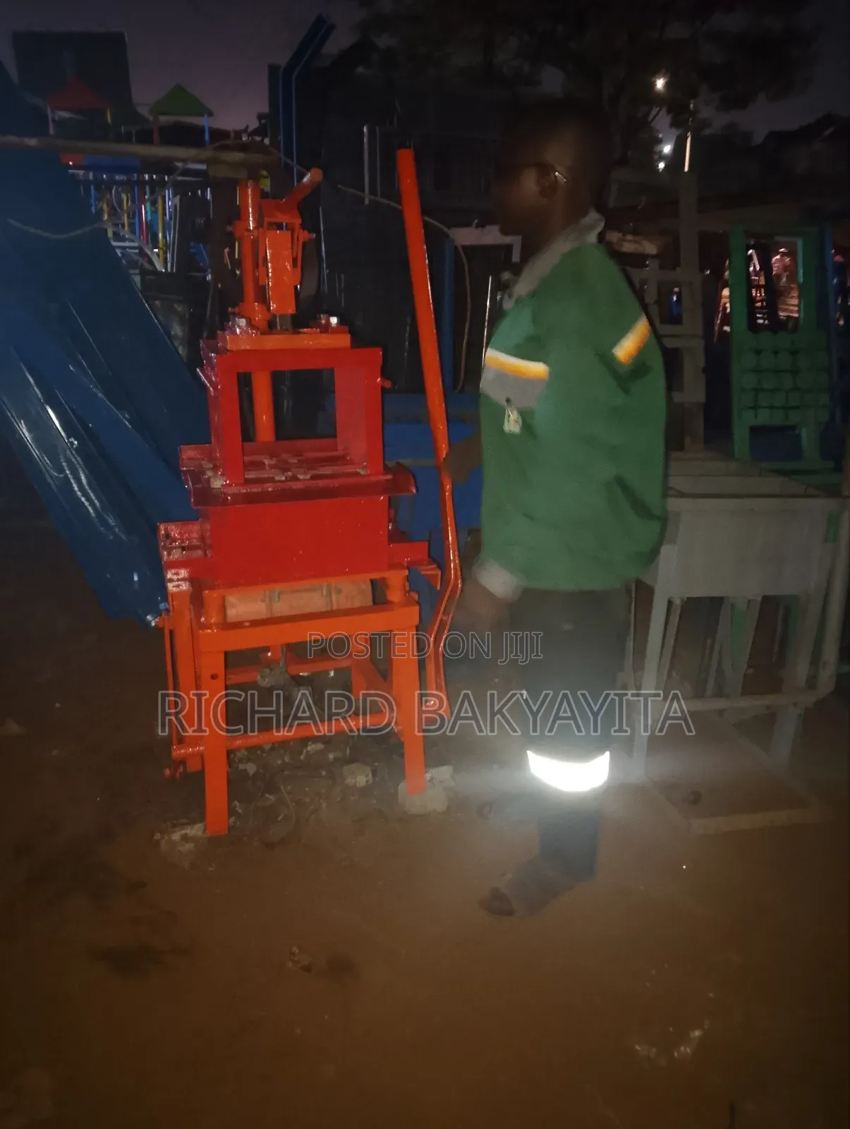 Electric Two Brick Making Machine