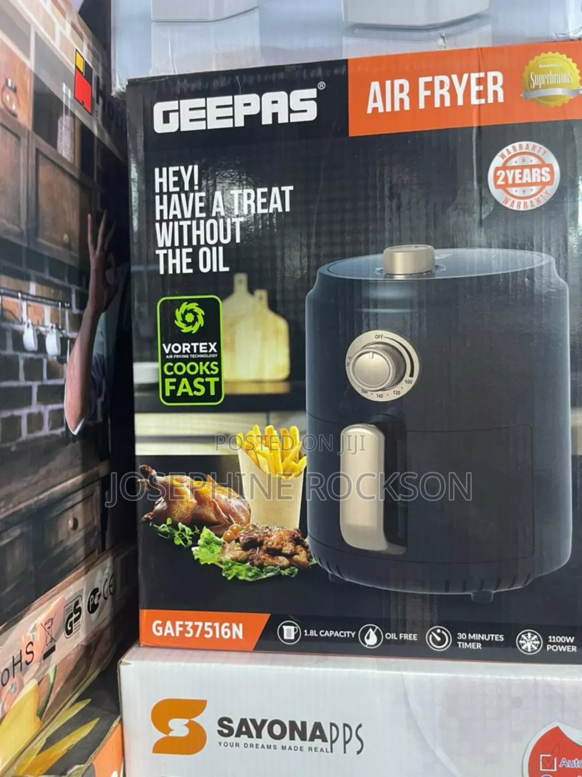 Geepas Air Fryer / Geepas 3.5litres Digital Air Fryer