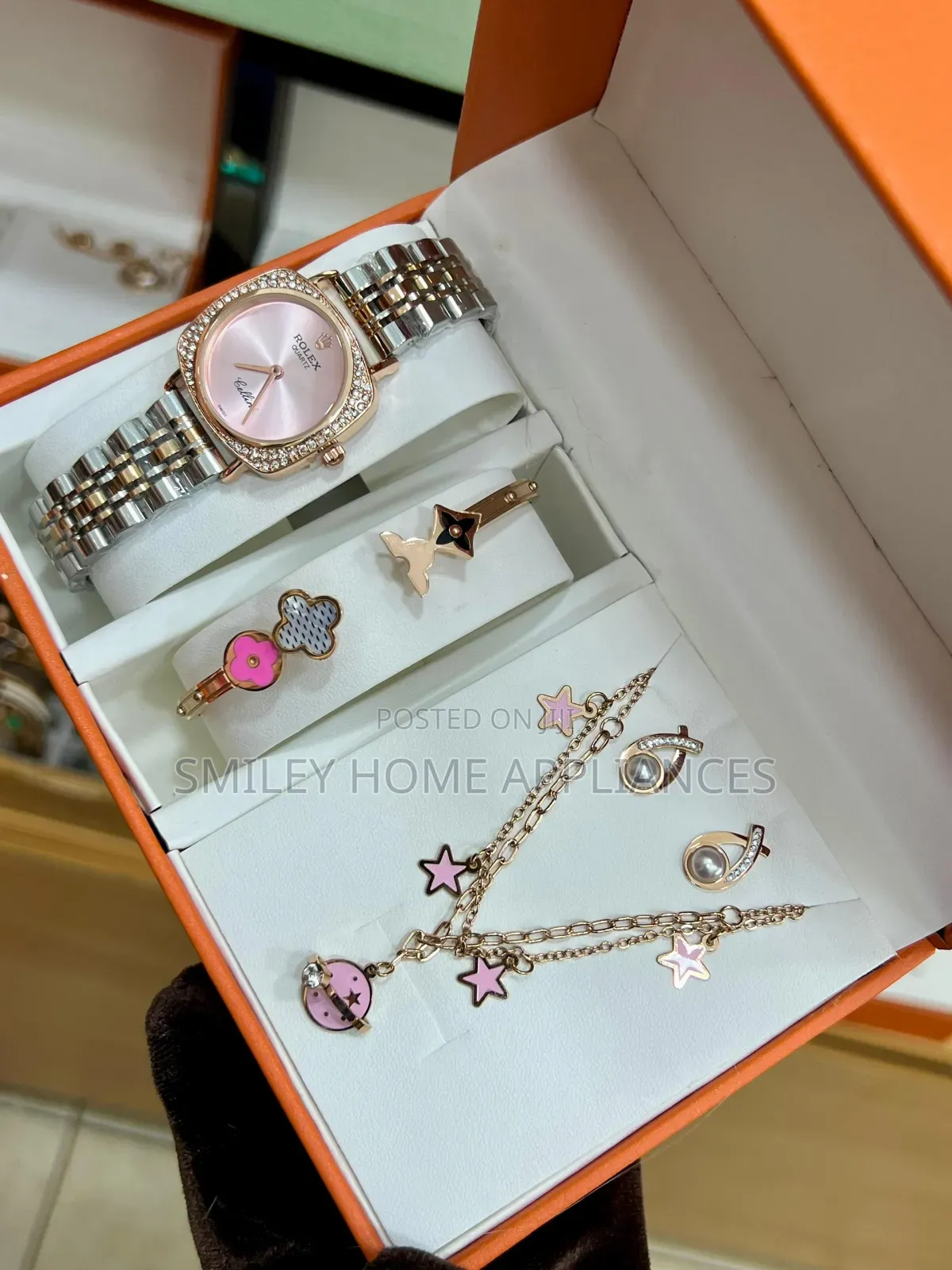 Women's Original Rolex Gift Box Watch Full Set