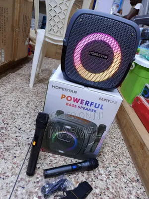 Photo - Party One 80w RGB Lighting Wireless Bluetooth Speaker