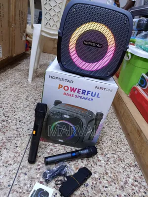 Party One 80w RGB Lighting Wireless Bluetooth Speaker