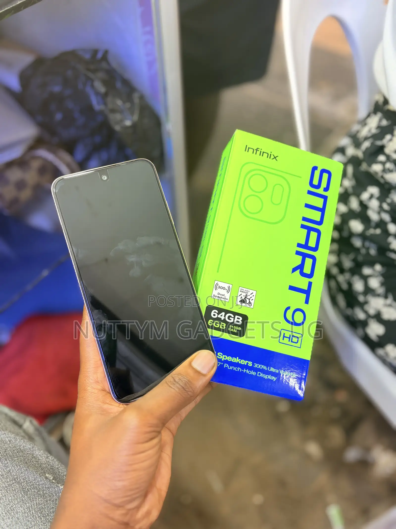New Infinix Smart 9 64 GB Gold