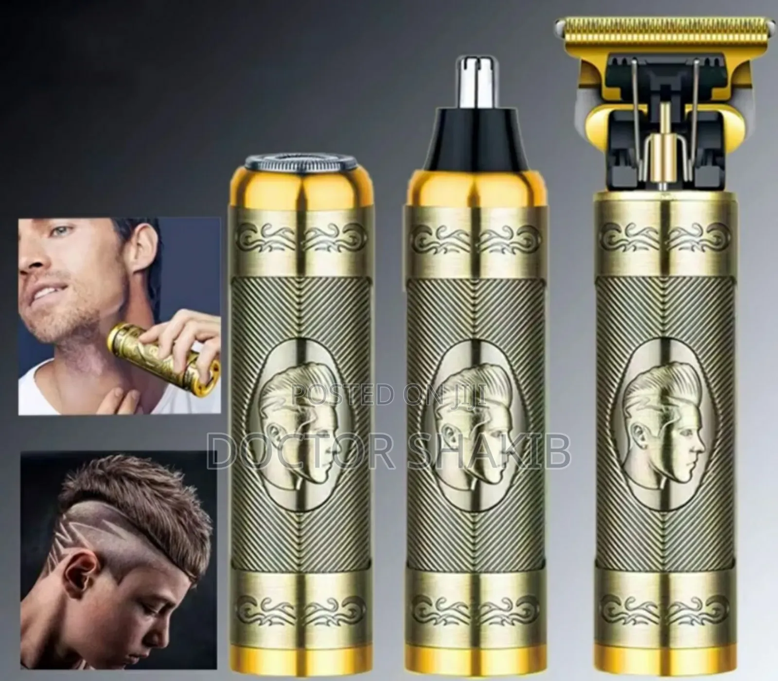 New Men's 3 in 1 Hair Clipper Shaver Grooming Set.