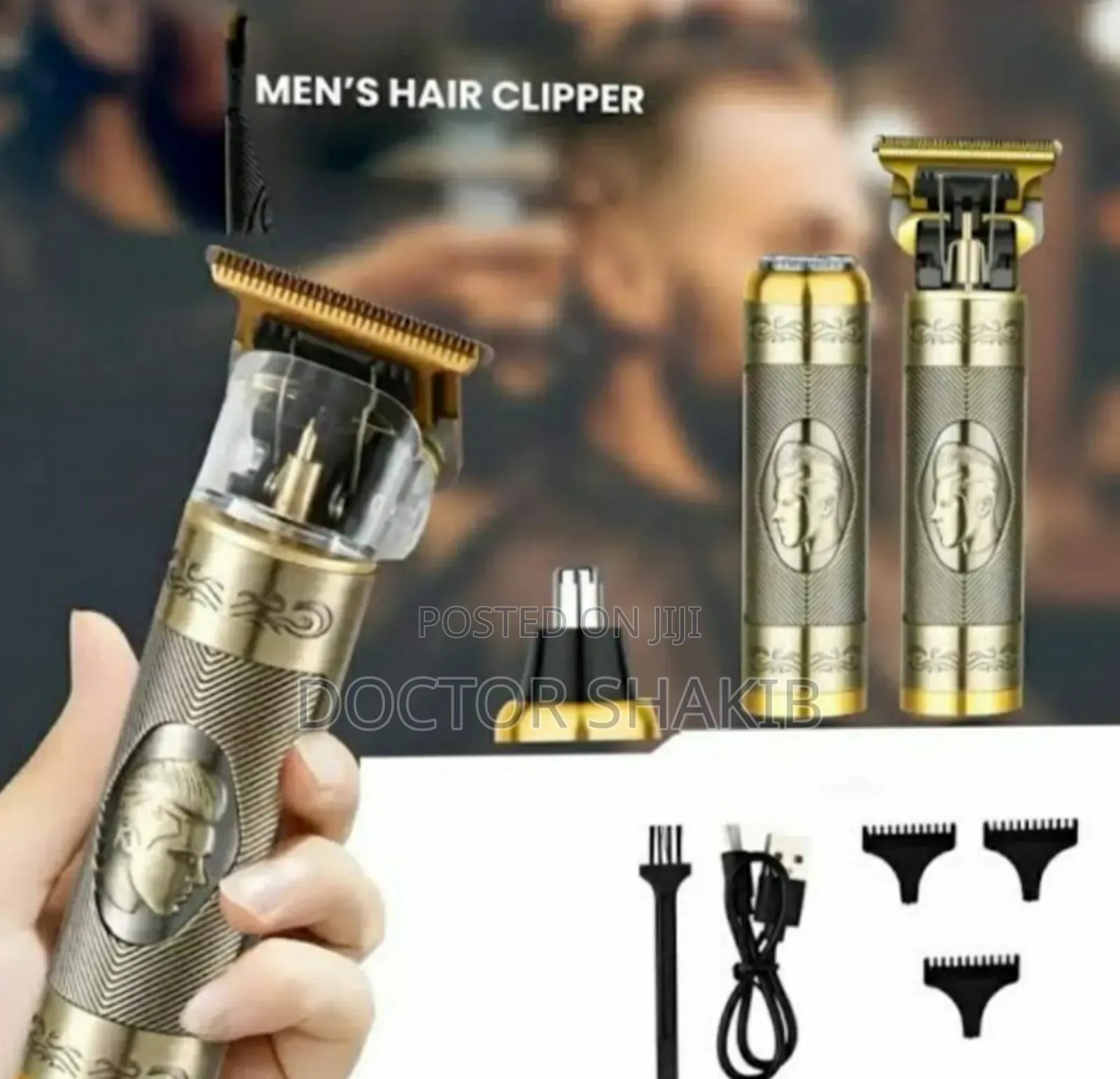 New Men's 3 in 1 Hair Clipper Shaver Grooming Set.