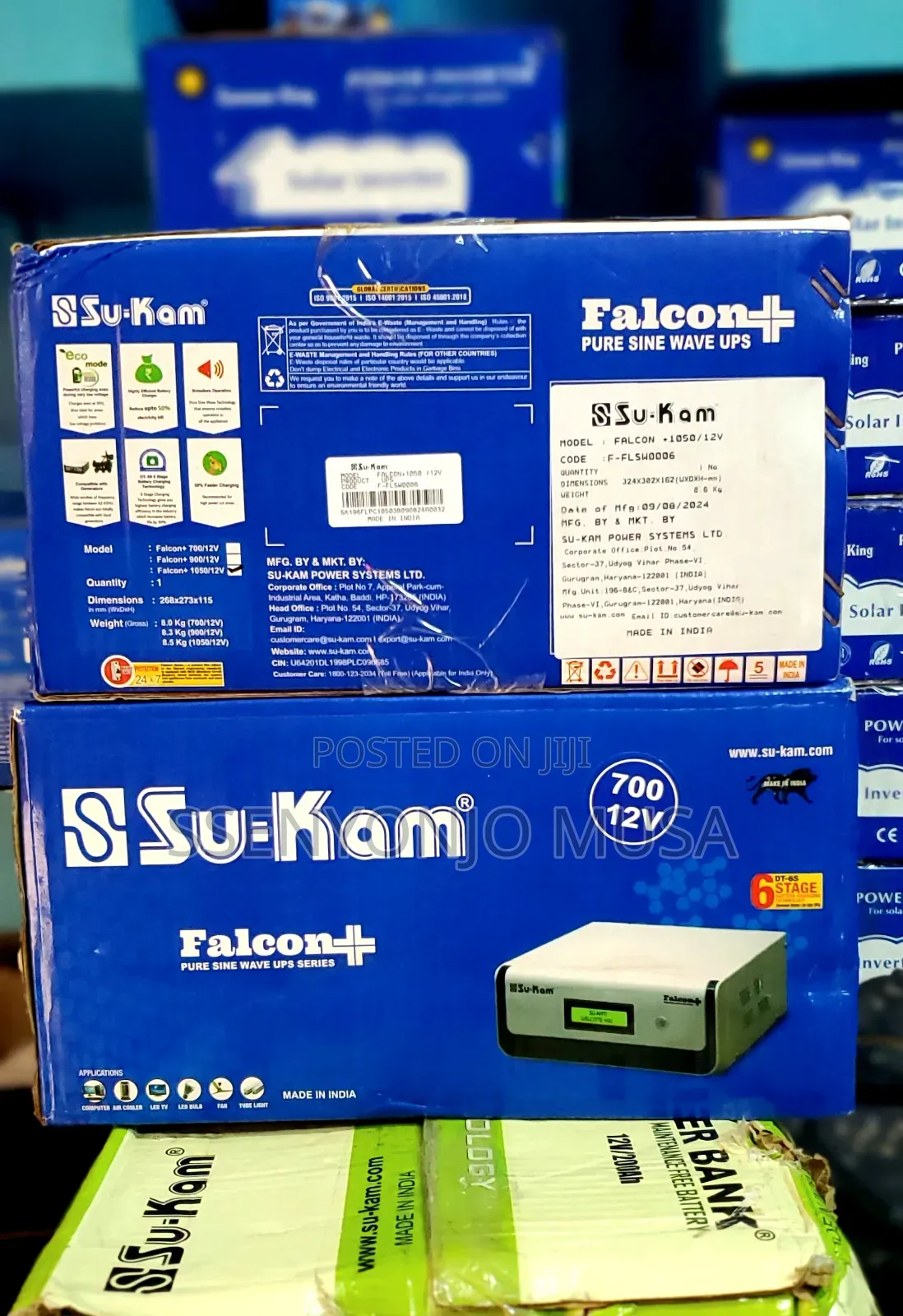 Su-Kam Falcon 700va Solar Inverter