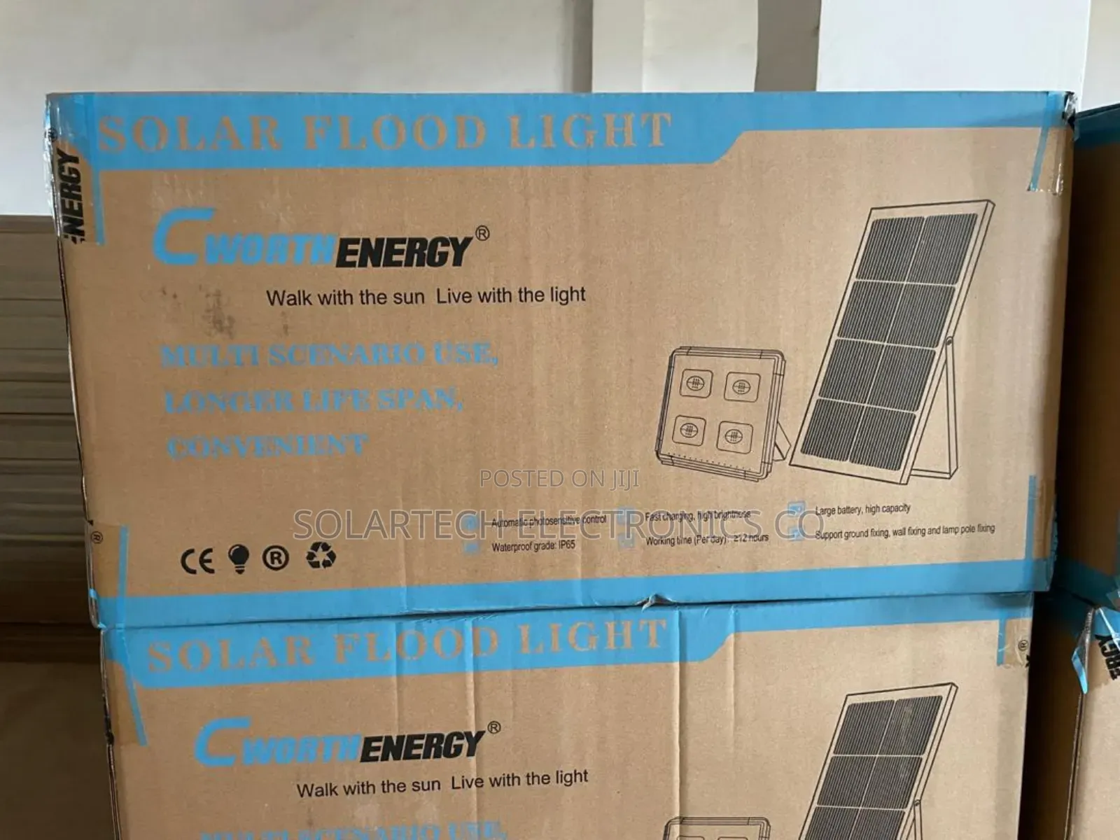 60w Cworth Energy Solar Flood Lights Kamuli