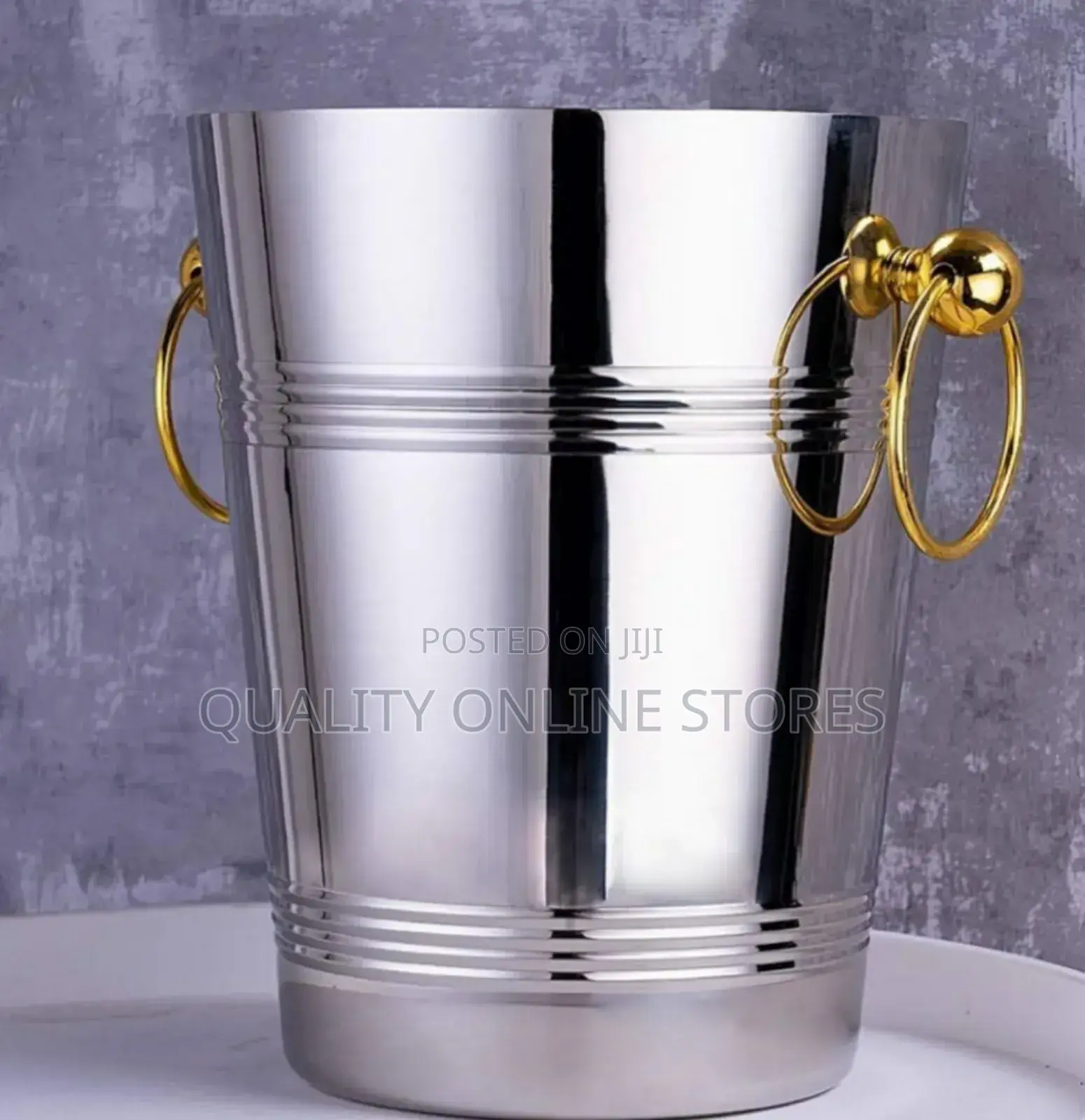 Stainless Ice Cube Bucket