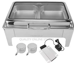 Double Stainless Chafing Dishes